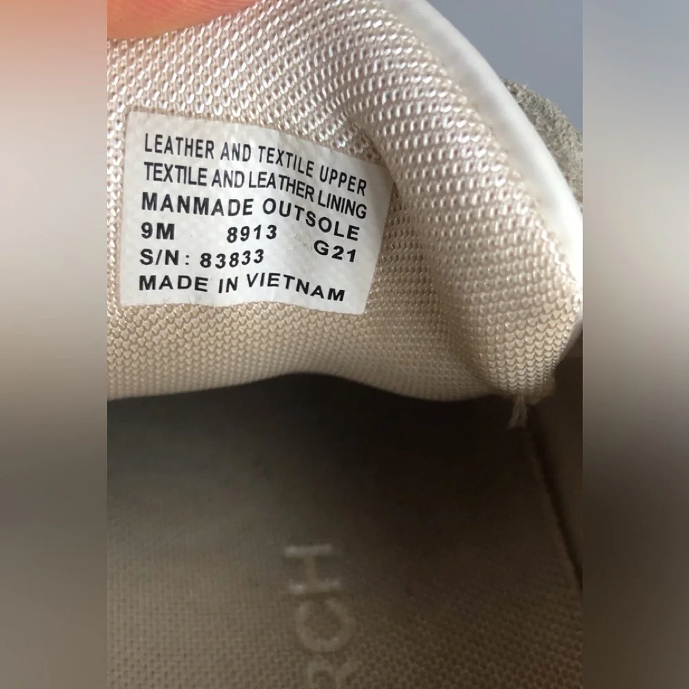 Tory Burch luck cleaning visible